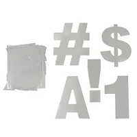 7" Holographic Project Letters, Numbers & Characters by B2C™