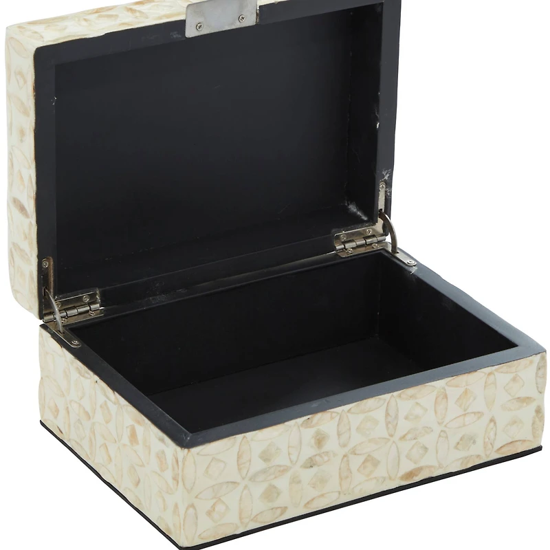 Beige Mother of Pearl Coastal Box Set