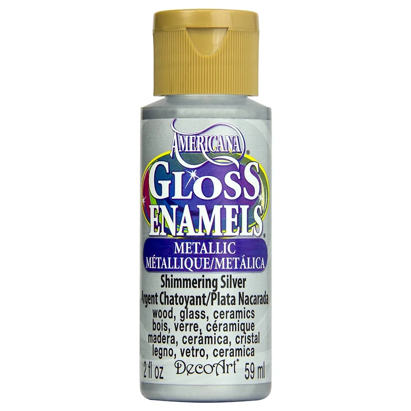 DecoArt® Americana® Gloss Enamels® Metallic Paint, 2 oz.