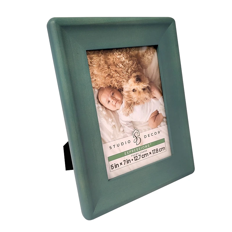 Expressions™ 5" x 7" Rounded Wood Frame by Studio Décor