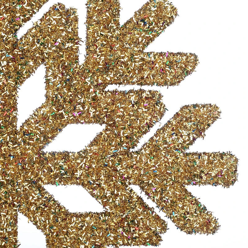 16" Glitter Snowflake Hanging Décor by Ashland