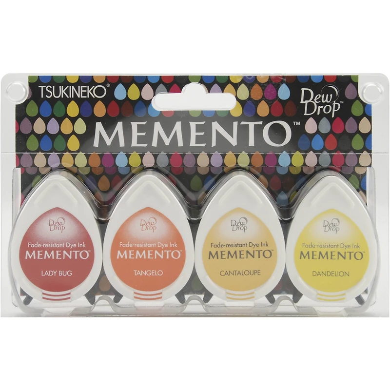 Memento™ Dew Drop™ Camp Fire Dye Ink Pad Set