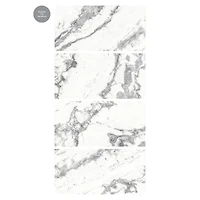 FloorPops Piazza Marble Peel & Stick Floor Tiles