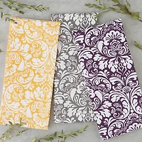DII® Mustard Damask Dishtowel (Set of 2)