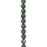 Green & Blue Chryscolla Round Beads by Bead Landing®, 8mm
