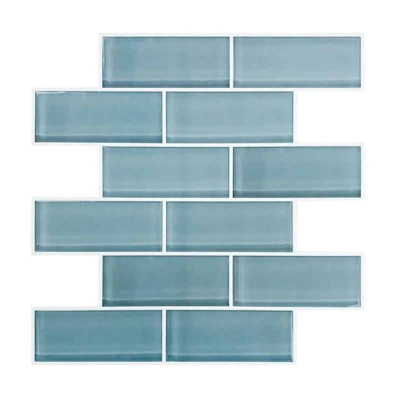 RoomMates Blue Seaglass Peel & Stick Sitcktiles®