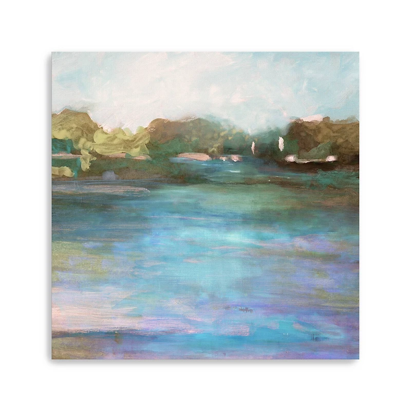 Mid Day Pond II Canvas Giclee