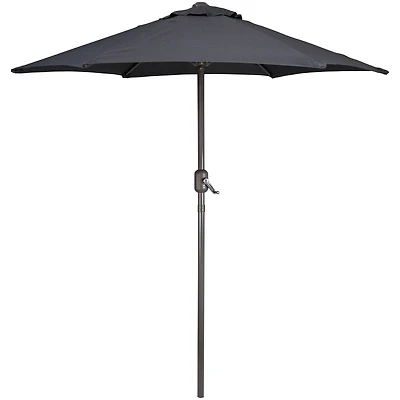 7.5ft. Outdoor Patio Market Umbrella with Hand Crank