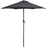 7.5ft. Outdoor Patio Market Umbrella with Hand Crank