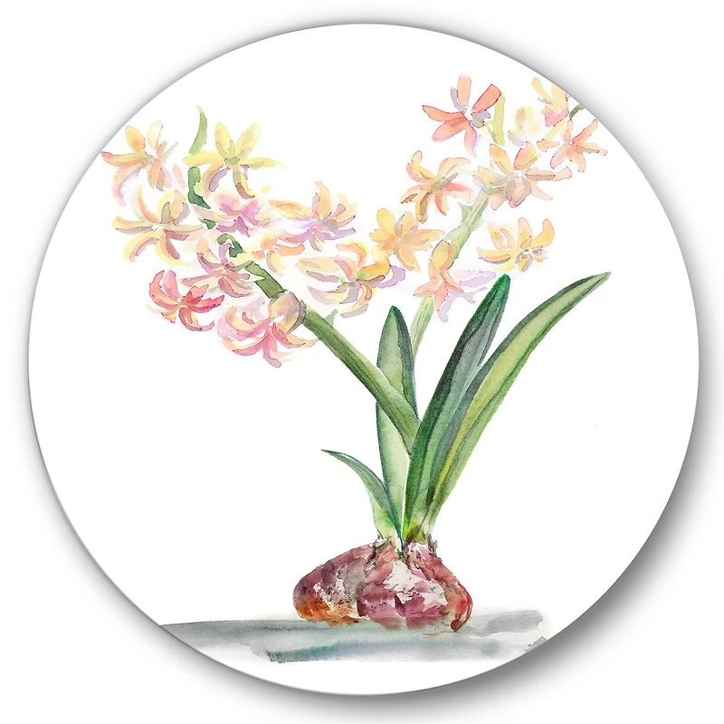 Designart - Blossoming Hyacinth In Spring