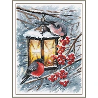 Oven A Christmas Light Cross Stitch Kit