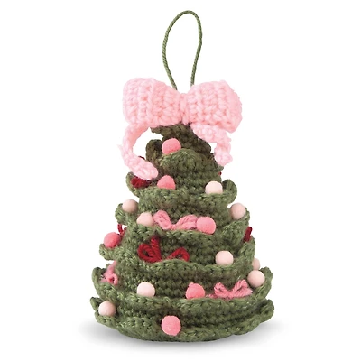Intermediate Christmas Tree Amigurumi Crochet Ornament Kit by Loops & Threads®