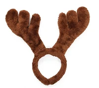 Fuzzy Brown Reindeer Antlers Headband by Celebrate It™