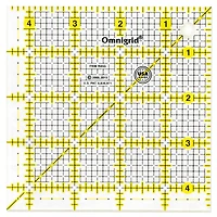 Omnigrid Square Quilting & Sewing Ruler, 4.5" x 4.5"