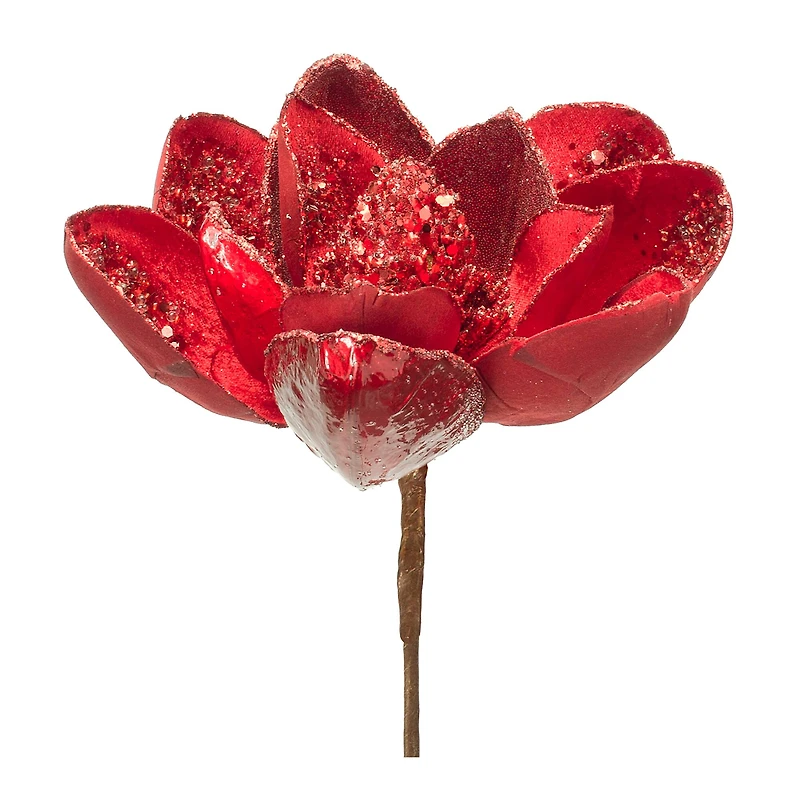 29" Red Magnolia Stem, 6ct.
