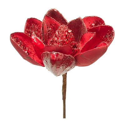 29" Red Magnolia Stem, 6ct.