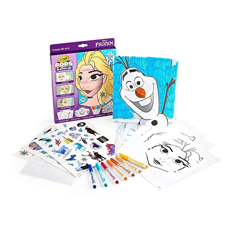 Crayola® POPS Disney® Frozen 3D Activity Set