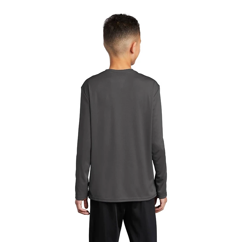 Port & Company® Youth Long Sleeve Performance T-Shirt