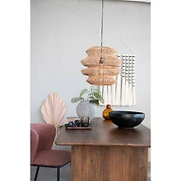 Hello Honey® Bloomingville 7.5" Amber Minimalist Glass Vase