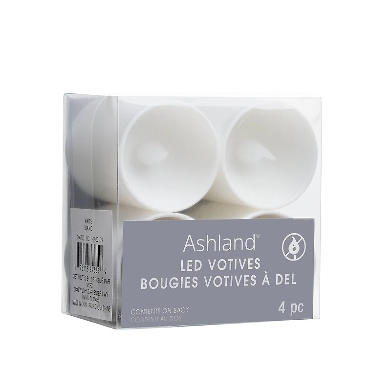 White LED Votive Candles by Ashland®, 4ct.