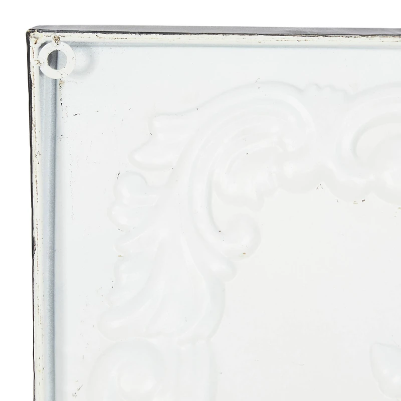 Brass Metal Fleur De Lis Wall Décor Set