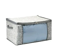 Laura Ashley Dove Gray Blanket Bag