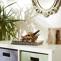 12" Snarling Dragon Skull Treasure Trove Box