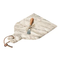 Hello Honey® Marble Cheese & Cutting Board with Canapé Knife