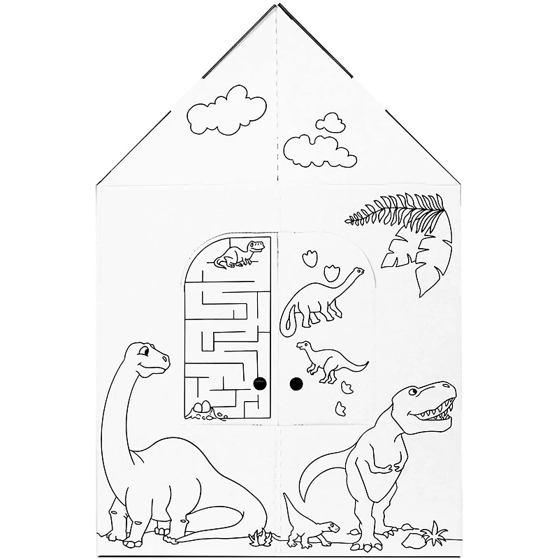 Easy Playhouse Dinosaur House