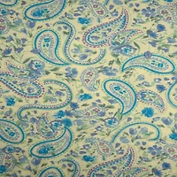 Feldman Yellow Paisley Cotton Flannel