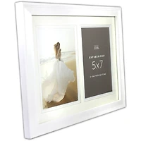 Expressions™ 2 Opening 5" x 7" White Collage Frame by Studio Décor®