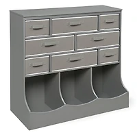 Badger Basket Gray Baskets & Bins Storage Station