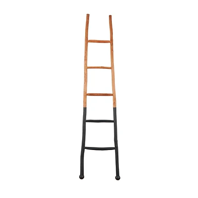6ft. Handmade Slanted Wood Ladder