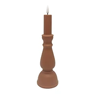 10" LED Ceramic Taper Candle by Ashland