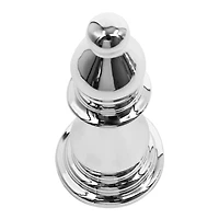 5.5" Silver Bishop Ceramic Tabletop Chess Piece by Ashland®