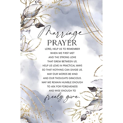 Marriage Prayer Plaque