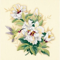 Dimensions® Crewel Embroidery Kit, Hibiscus Floral