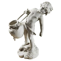 Design Toscano 22" Young Child Urn Carrier Garden Statue