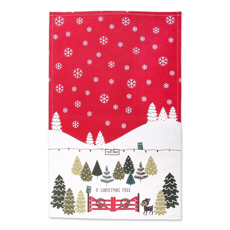 DII® Christmas Tree Farm Dishtowel Set
