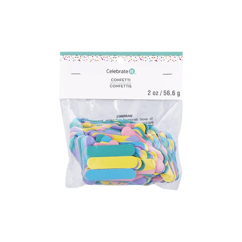 2" Pastel Sprinkle Confetti by Celebrate It™