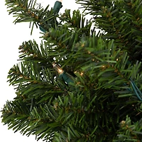 32" Clear Lights Canadian Pine Swag