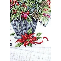 Luca-s December Bouquet? Counted Cross Stitch Kit