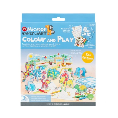 Micador Early stART Color & Play Zoo Edition Set