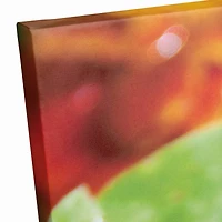 Butterfly On Leaf 24" x 24" Canvas Wall Art