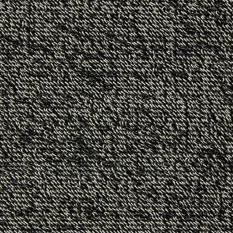 Heathered Black Tufted Loop Textilene Mat