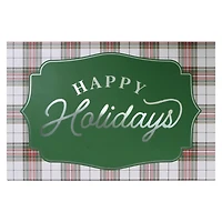 Large Happy Holidays Decorative Box by Ashland®