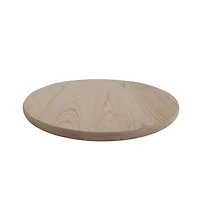 12" Unfinished Wooden Circle Plaque by Make Market®
