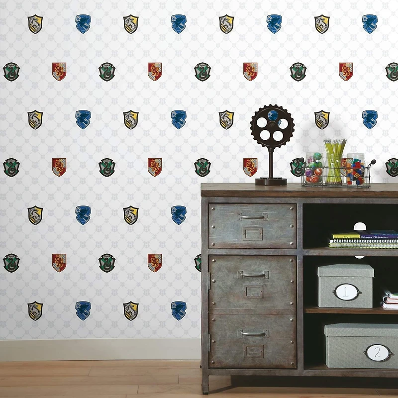 RoomMates Harry Potter™ House Crest Peel & Stick Wallpaper