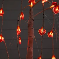 2ft. Pre-Lit Artificial Valentine's Day Willow Tree with 24 Heart Shaped LED Lights