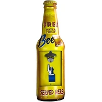 Free Beer Wall Mounted Bottle Opener & Cap Catcher